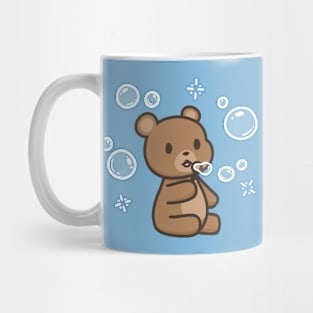 Cute bear and bubbles Mug